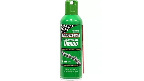 LUBRIFICANTE FINISH LINE AEROSOL UMIDO 246 ML