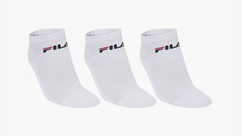 MEIA TRIPACK UNISEX FILA CANO CURTO LIGHT
