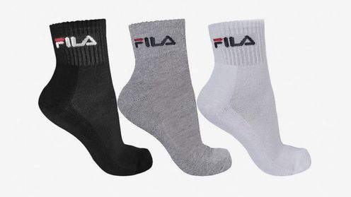 MEIA TRIPACK UNISEX FILA CANO MEDIO