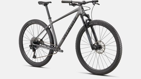 BICICLETA CHISEL HT BRA CINZA/PRETO hover