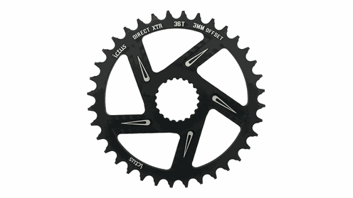 COROA ICTUS XTR 36T 3MM PRETO