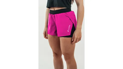 Shorts Curto Feminino 2 em 1 Pink Lurk