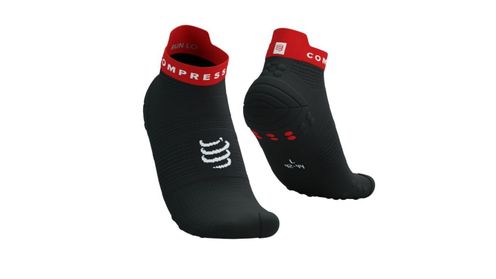 MEIA DE COMPRESSAO DE CORRIDA CANO CURTO RUN LOW