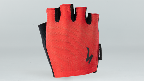 LUVA DEDO CURTO BODY GEOMETRY GRAIL GLOVE SF FEM VERMELHO
