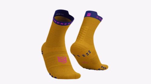 Meia Compressport de Compressao Para Corrida Cano Curto - Run Low V4