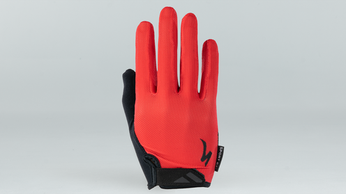 LUVA DEDO LONGO BG SPORT GEL GLOVE LF VERMELHO
