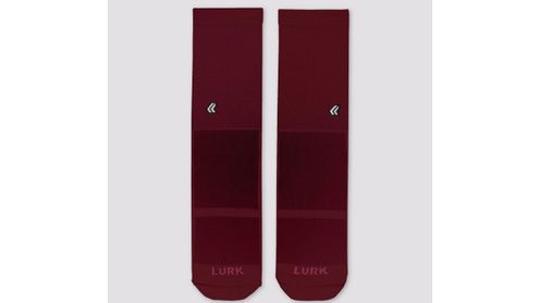 Meia Performance Vinho Lurk hover