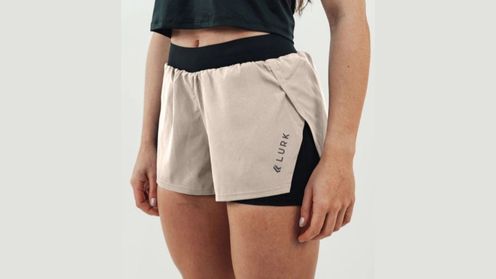 Shorts Curto Feminino 2 em 1 Trigo
